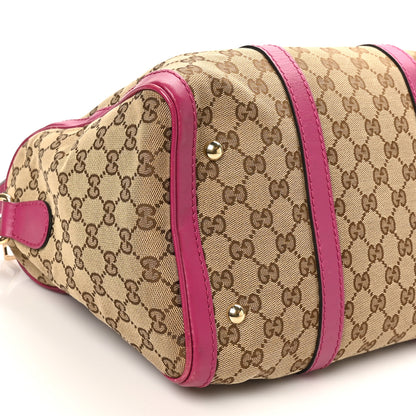 Gucci Monogram Medium Joy Boston Pink 9 of 11