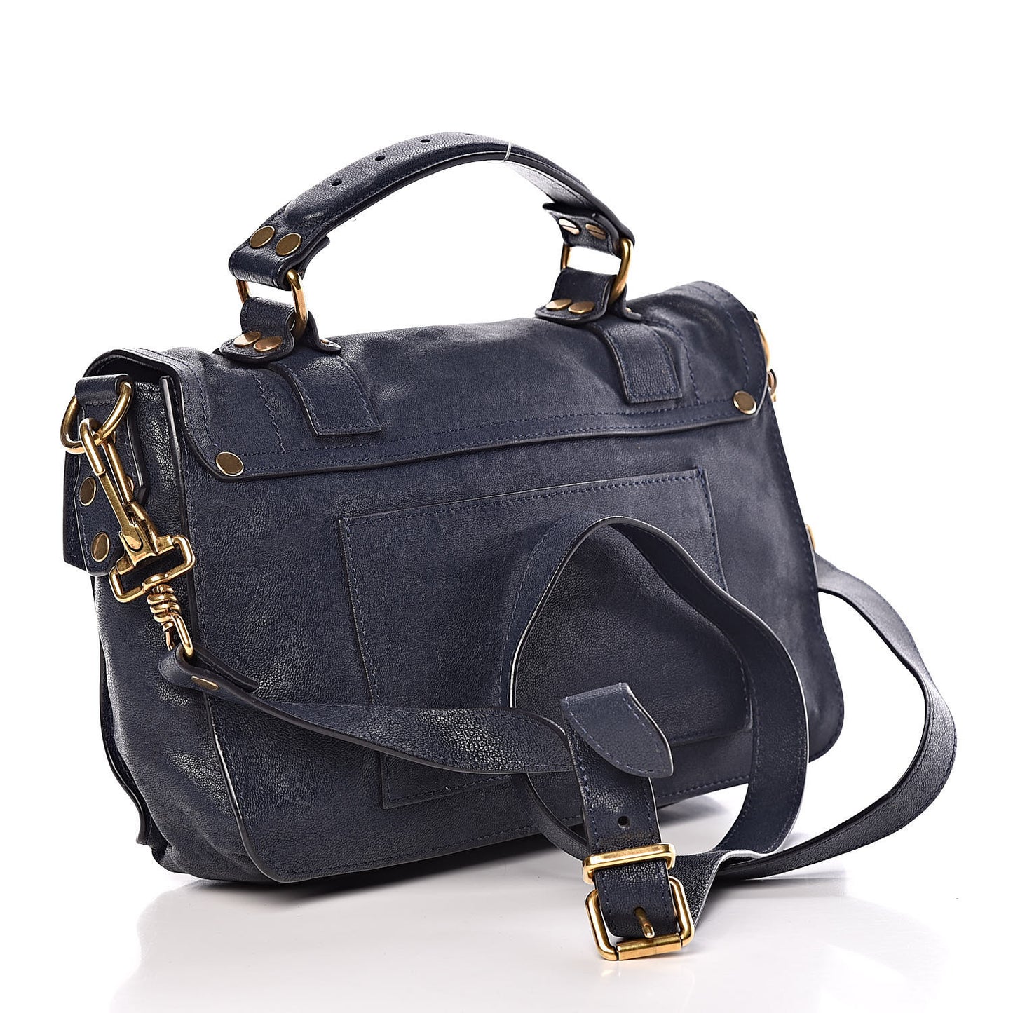 Lambskin Tiny PS1 Satchel Midnight