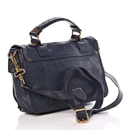 Proenza Schouler Lambskin Tiny PS1 Satchel Midnight 3 of 10