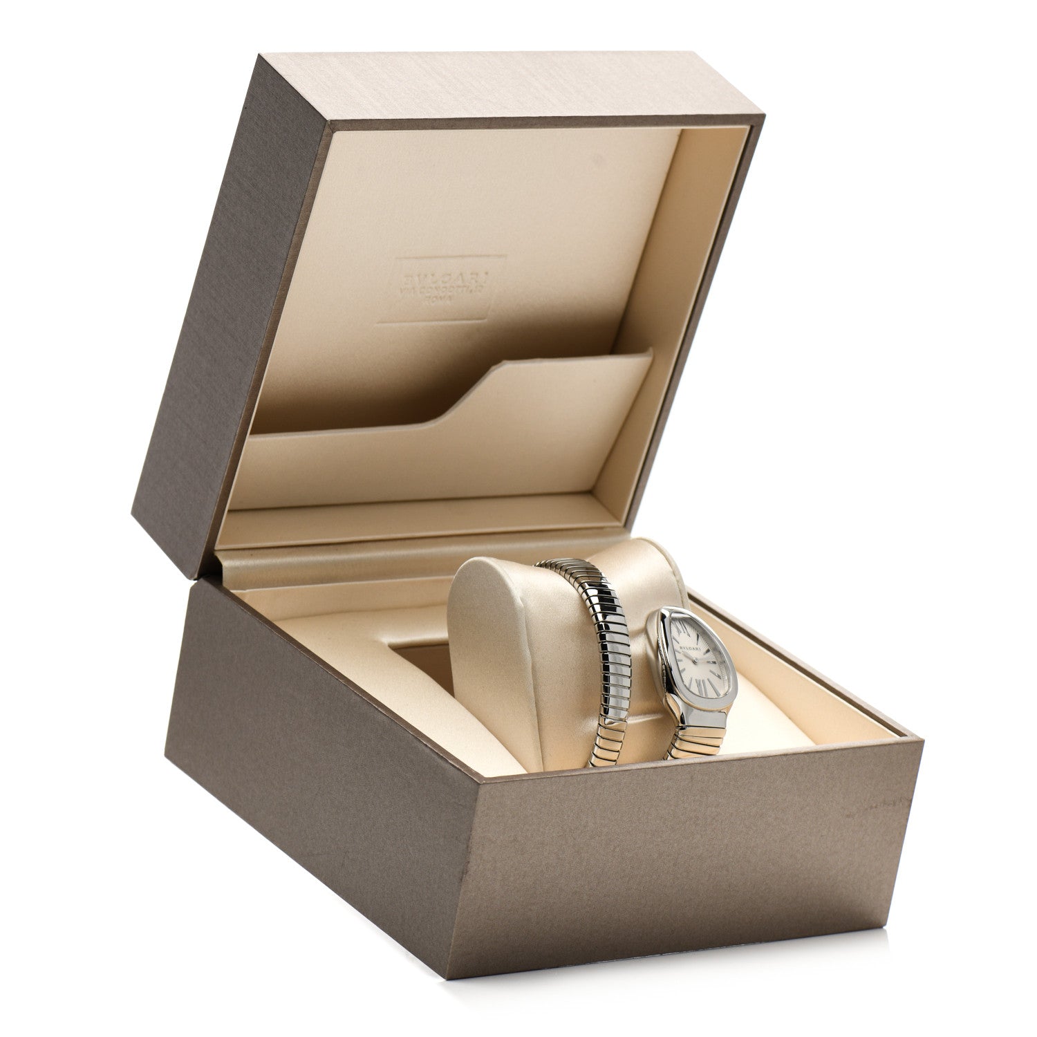 Bulgari Stainless Steel 35mm Serpenti Tubogas Quartz Watch 5 of 5