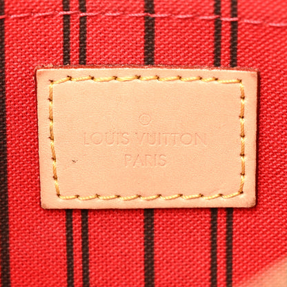Louis Vuitton Monogram Neverfull MM GM Pochette Cherry 6 of 11