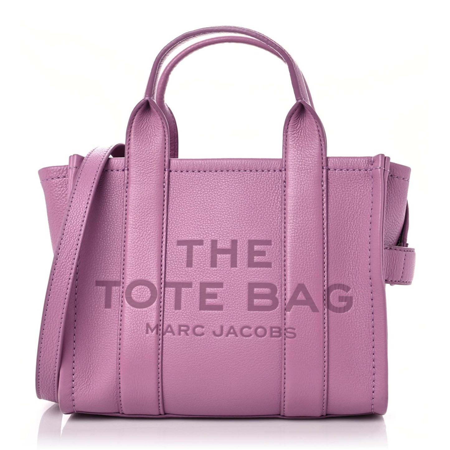 Grained Calfskin Small The Tote Bag Orchid Haze