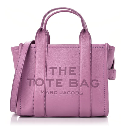 Marc Jacobs Grained Calfskin Small The Tote Bag Orchid Haze 1 of 13