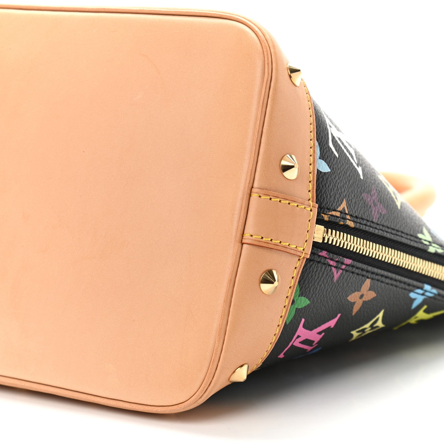 Louis Vuitton Monogram Multicolor Alma Black 10 of 10