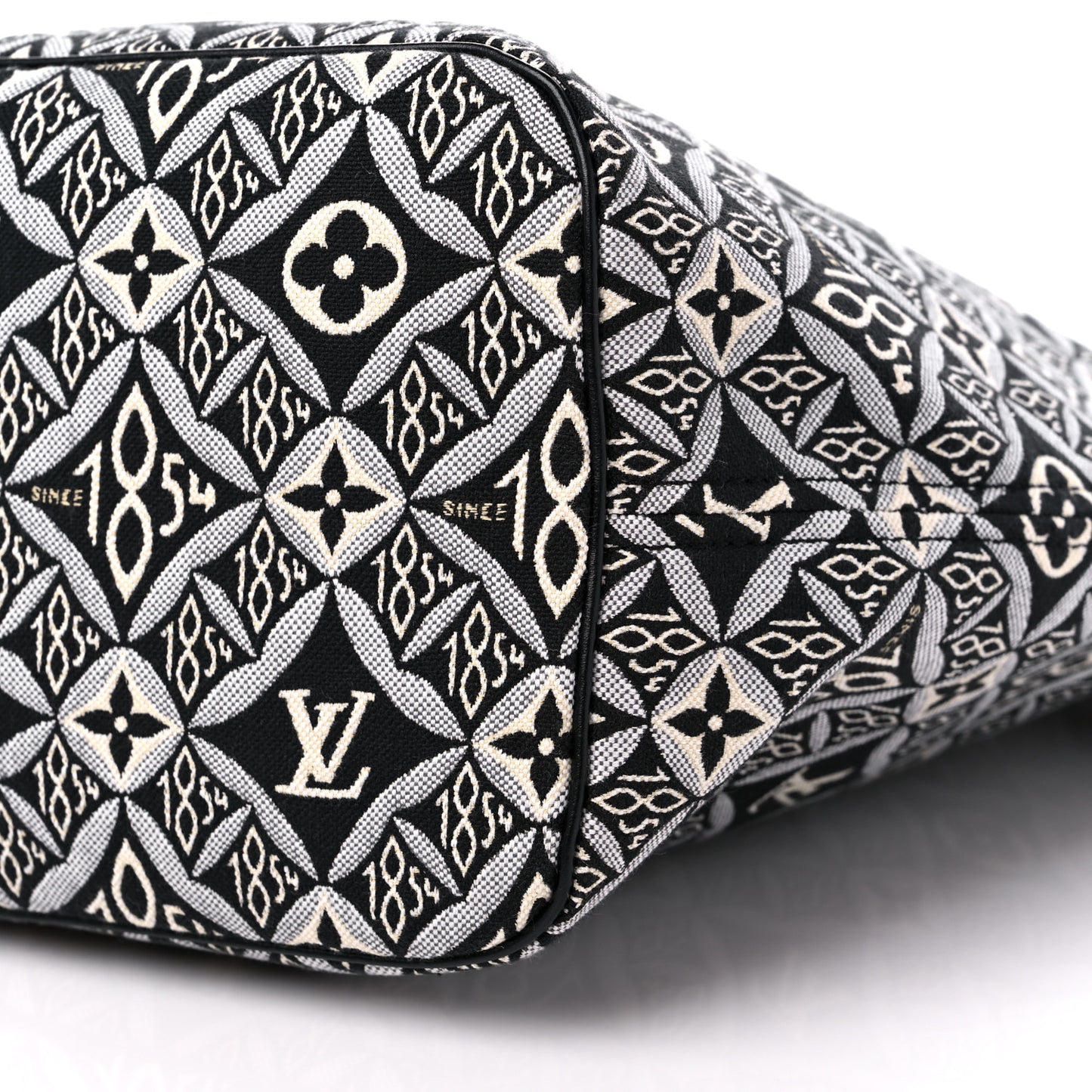 Jacquard Since 1854 Neverfull MM Grey