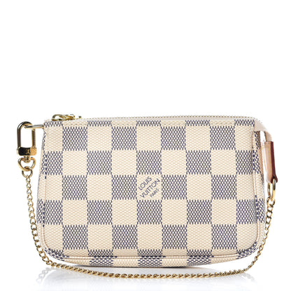 Louis Vuitton Damier Azur Mini Pochette Accessories 1 of 7