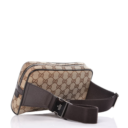 Gucci Monogram Belt Bag Dark Brown 3 of 10
