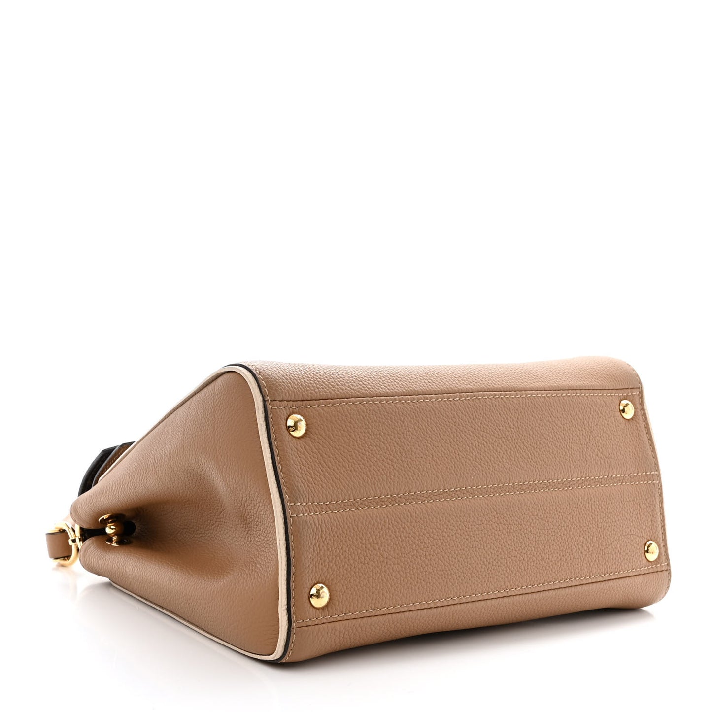 Grained Calfskin Monogram Double V Sesame