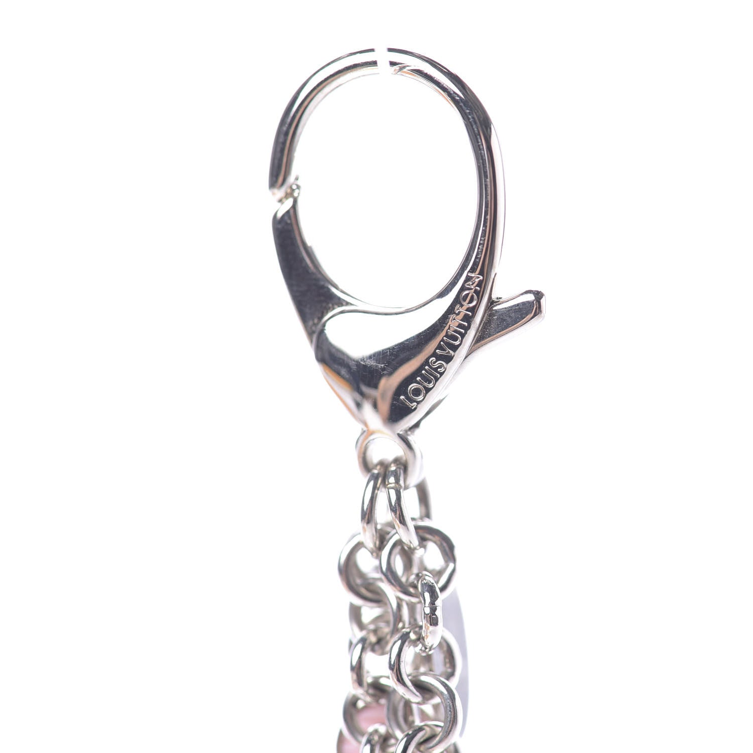Louis Vuitton Fleur d'Epi Bag Charm BB Pink 3 of 4