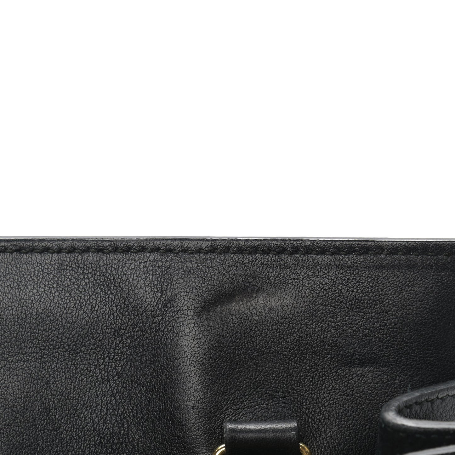 Calfskin Sac De Jour Black