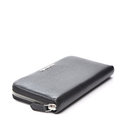 Givenchy Sugar Goatskin Pandora Zip Around Wallet Black 3 of 9