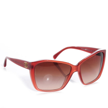 Chanel Acetate CC Sunglasses 5203 Red 3 of 5