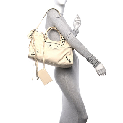 Balenciaga Agneau Classic Hardware City Blanc Creme Light Craie 2 of 12