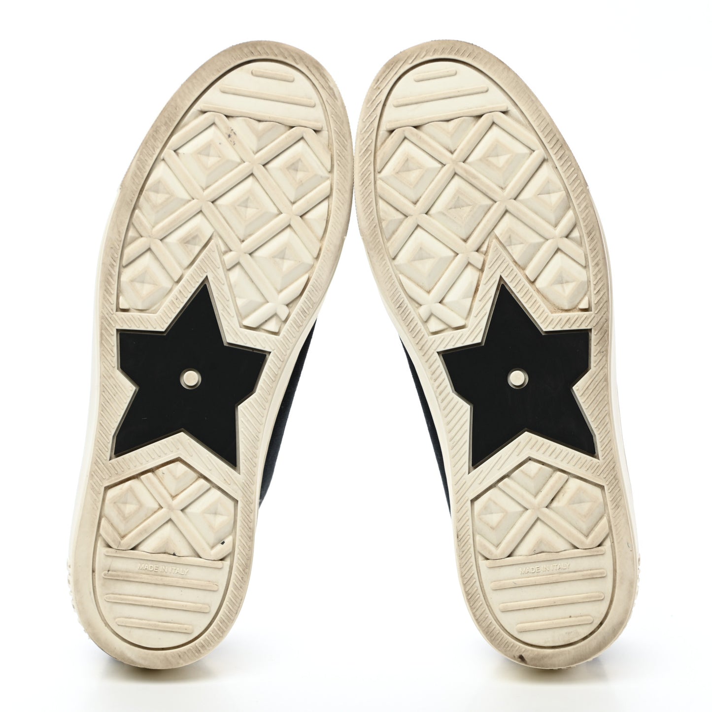 Canvas Walk'N'Dior Low Top Sneakers 37 Black