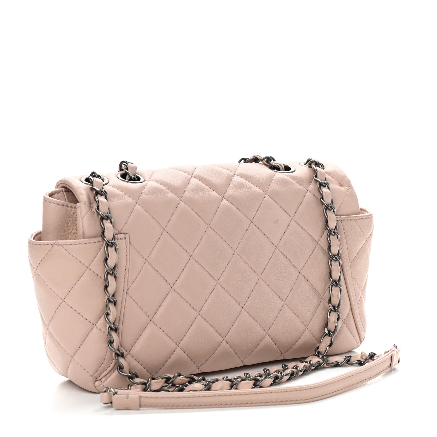Chanel Lambskin Medium Around Pockets Flap Light Pink 2 of 12