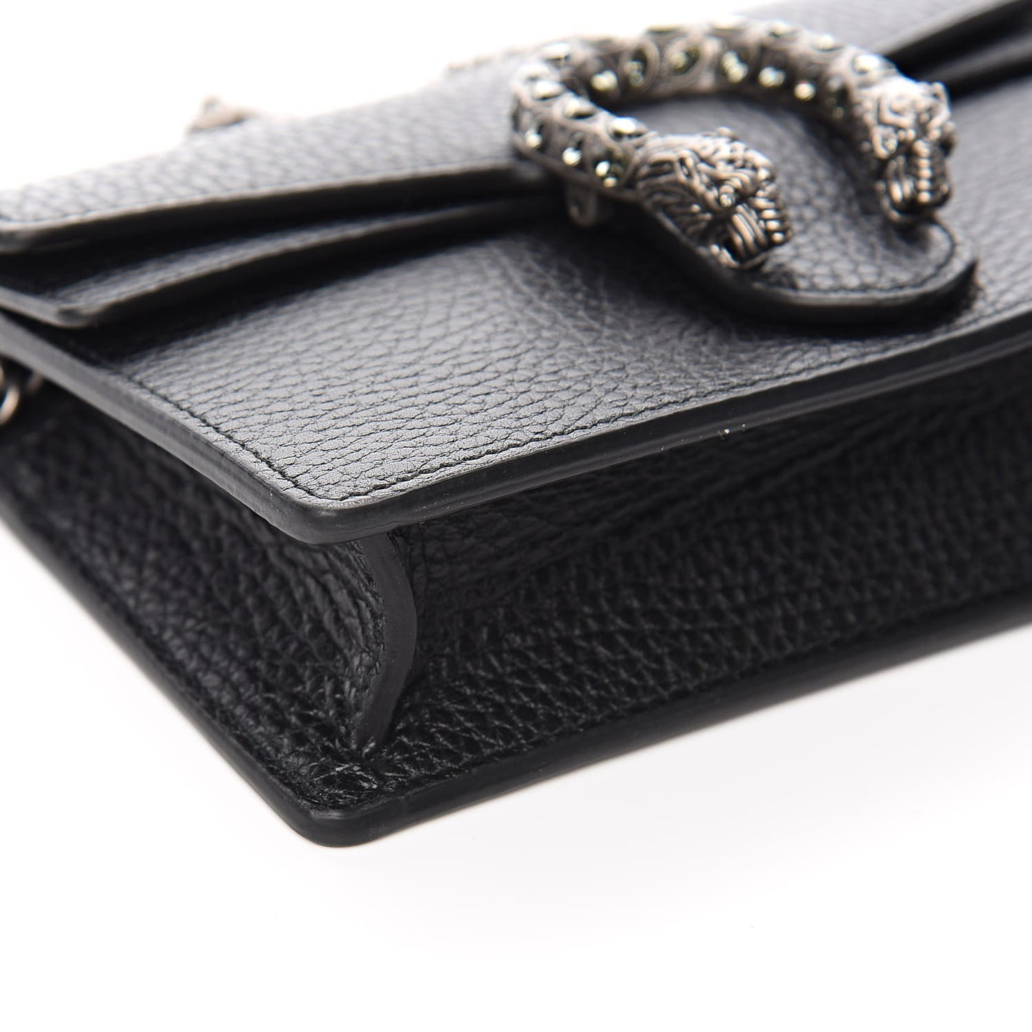 Calfskin Super Mini Dionysus Shoulder Bag Black