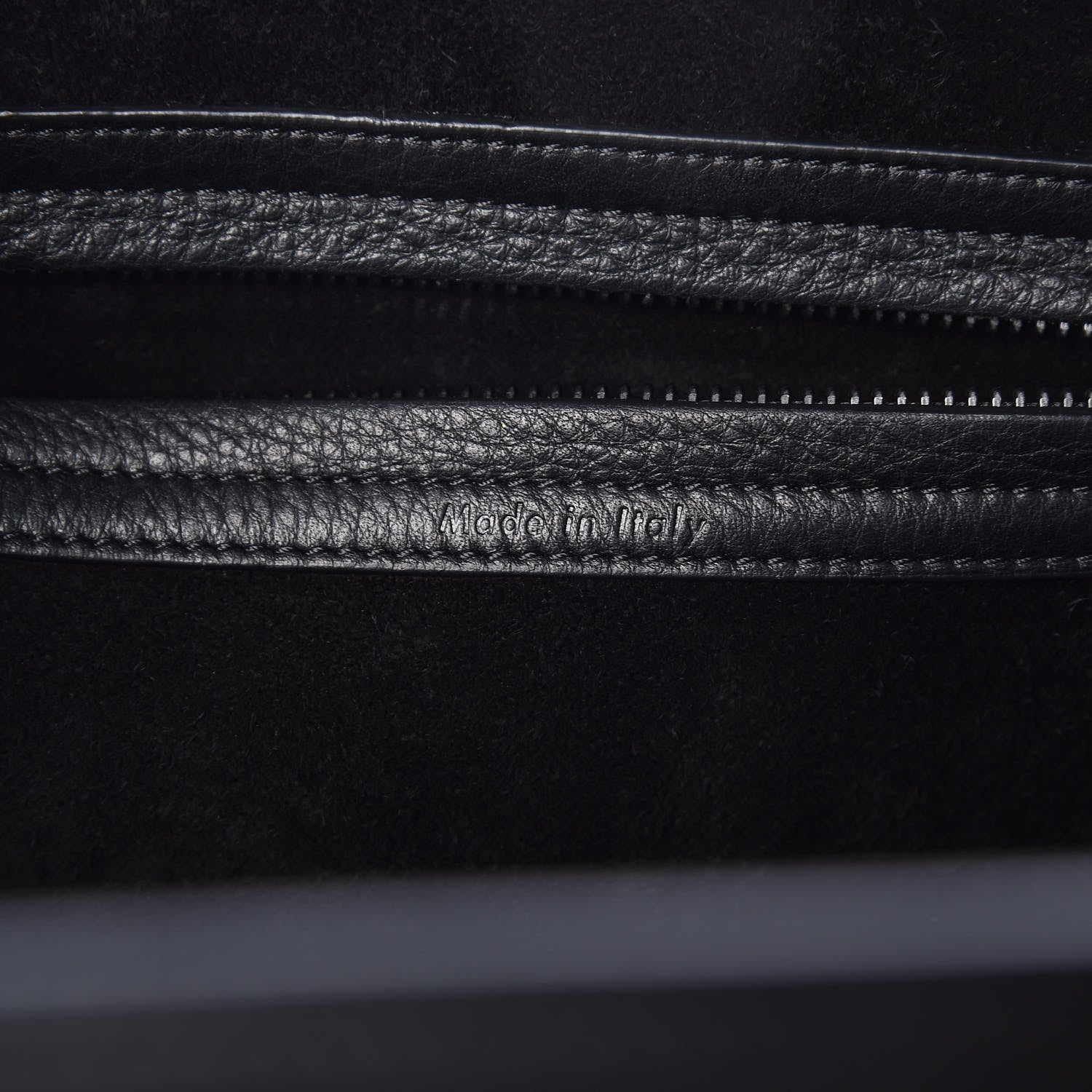 Celine Supple Calfskin Medium Phantom Luggage Black 7 of 13