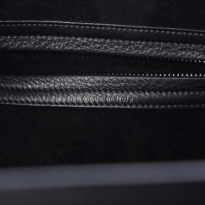 Celine Supple Calfskin Medium Phantom Luggage Black 7 of 13