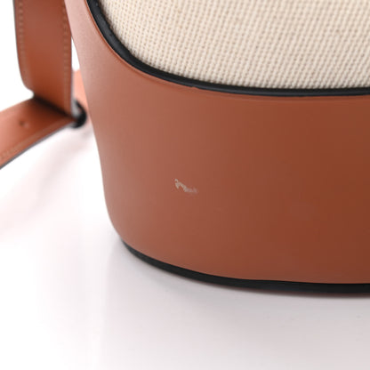 Loewe Canvas Calfskin Small Balloon Bag Ecru Tan 9 of 9