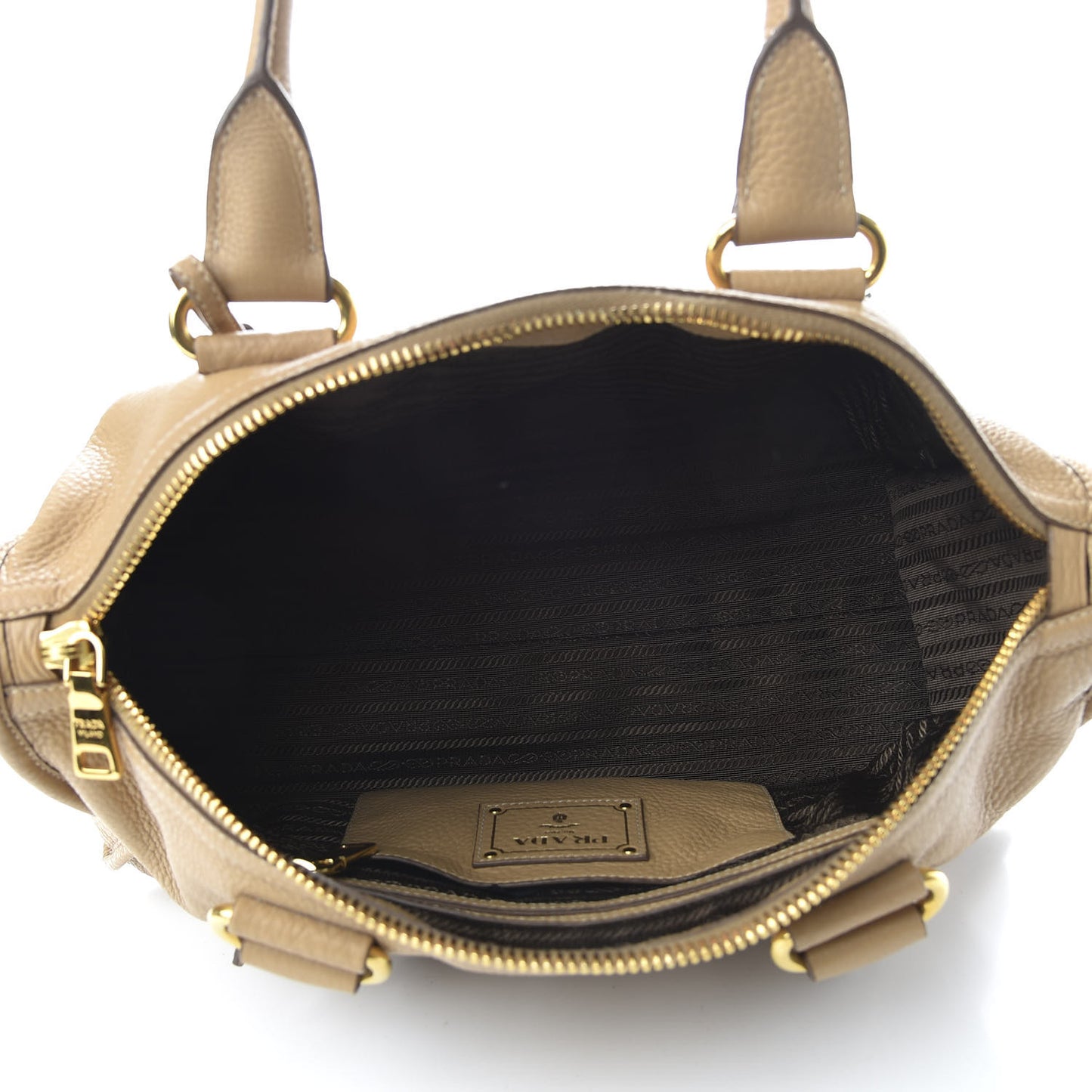 Vitello Daino Shopping Satchel Sughero