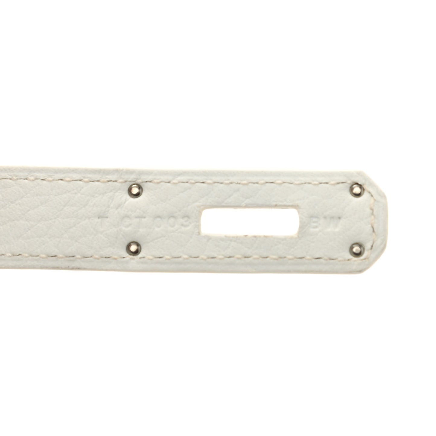 Togo Birkin 30 White