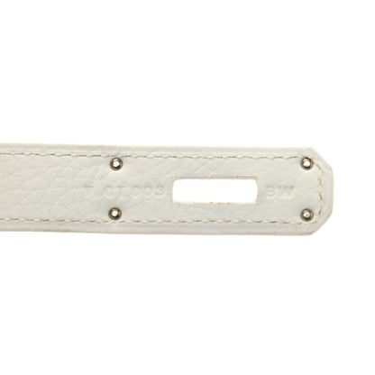 Hermes Togo Birkin 30 White 7 of 12