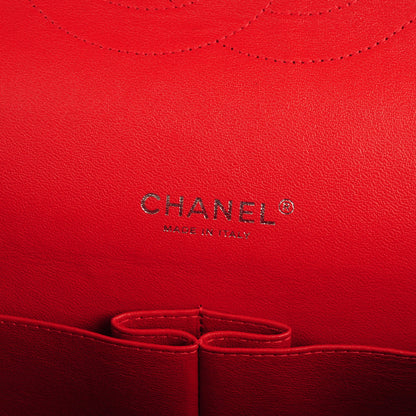 Chanel Lambskin Quilted Maxi Double Flap Red 7 of 8