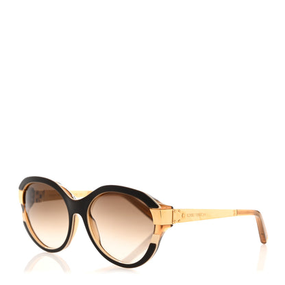 Louis Vuitton Petit Soupcon Cat Eye Sunglasses Z0487W Brown 1 of 8