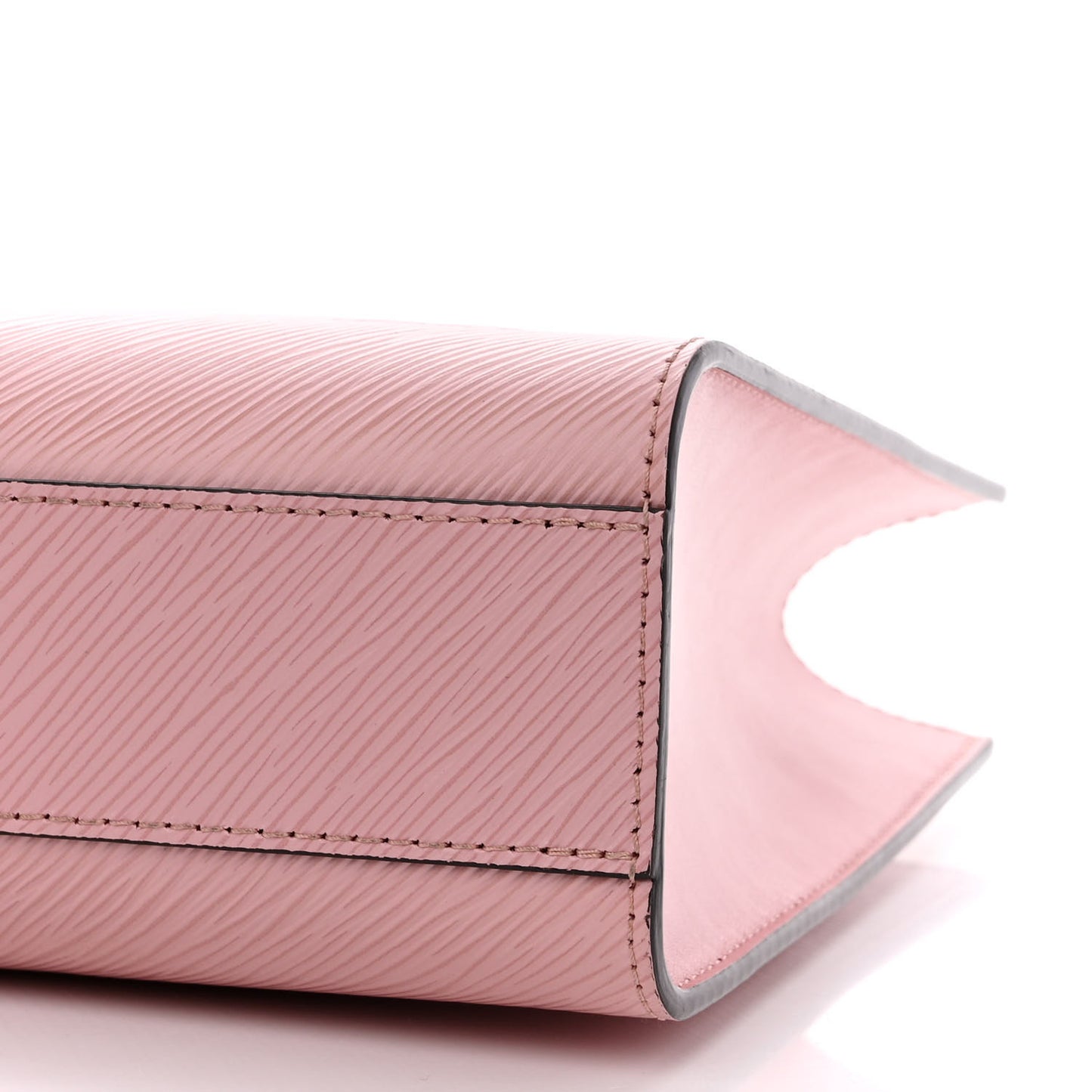 Epi Sac Plat PM Rose Ballerine