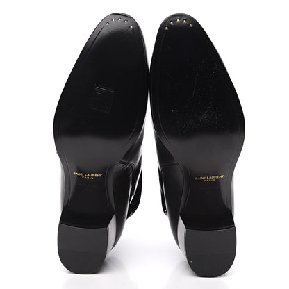 Saint Laurent Smooth Jodhpur Calfskin Blake Ankle Boots 42 Black 7 of 8