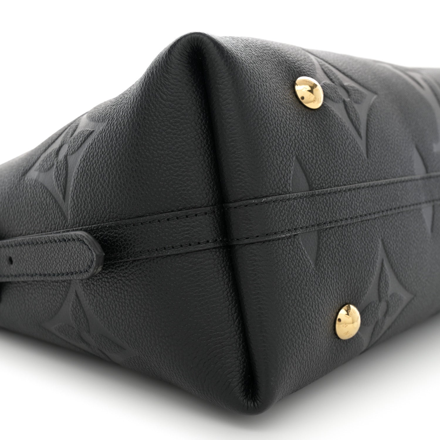 Louis Vuitton Empreinte Monogram Giant CarryAll MM Black 9 of 11