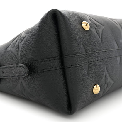 Louis Vuitton Empreinte Monogram Giant CarryAll MM Black 9 of 11