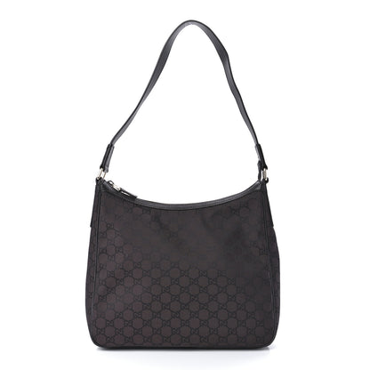 Gucci Canvas Shoulder Bag Brown 1 of 12