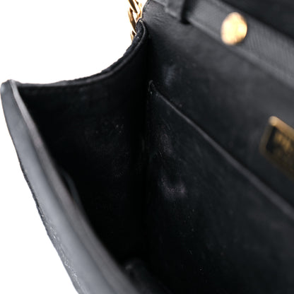 Prada Velvet Cahier Astrology Bag Black 9 of 15