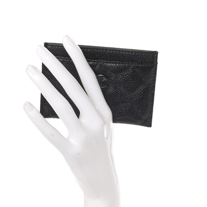 Chanel Caviar Quilted Incognito Card Holder Black 2 of 9