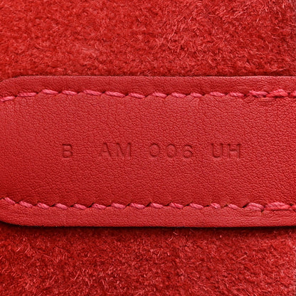 Hermes Taurillon Clemence Swift In-The-Loop 18 Bag Vermillion 7 of 10