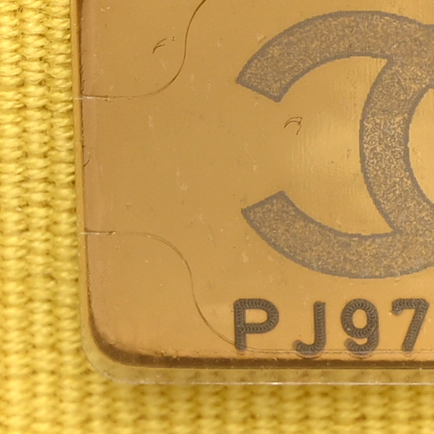 Chanel Lambskin Quilted Chanel 19 Wallet On Chain WOC Yellow 8 of 10