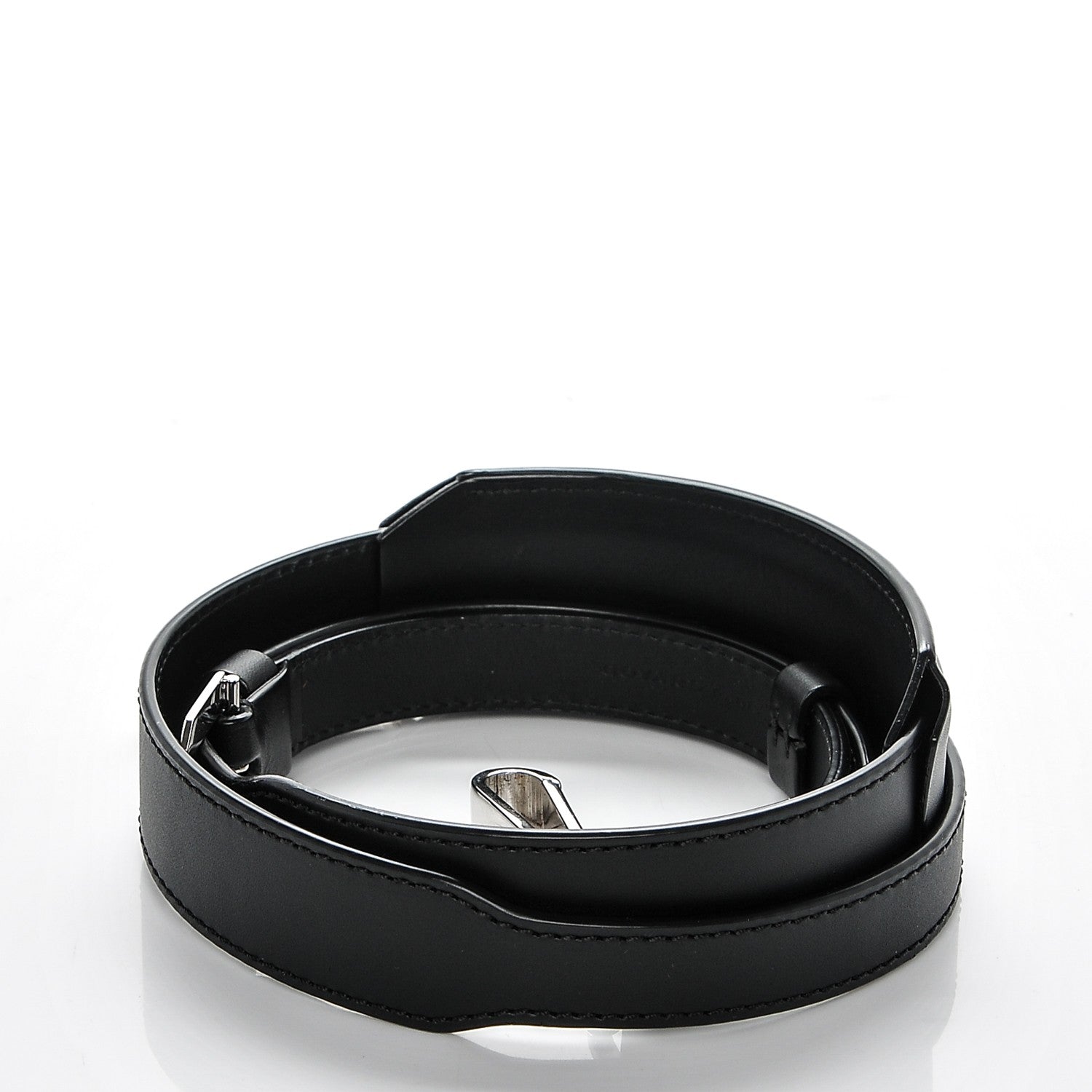 Goyard Calfskin Adjustable Shoulder Strap Black 3 of 4