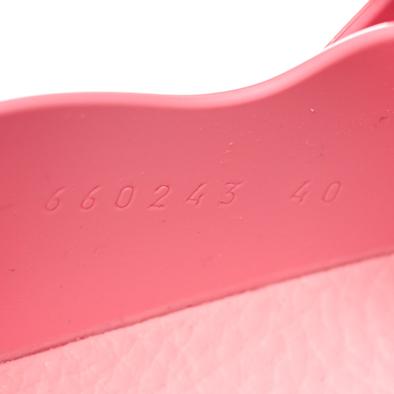 Gucci Rubber Mini Double G Womens Isla Dad Sandals 40 Wild Rose 8 of 8