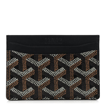 Goyard Goyardine Saint Sulpice Card Holder Black 1 of 6