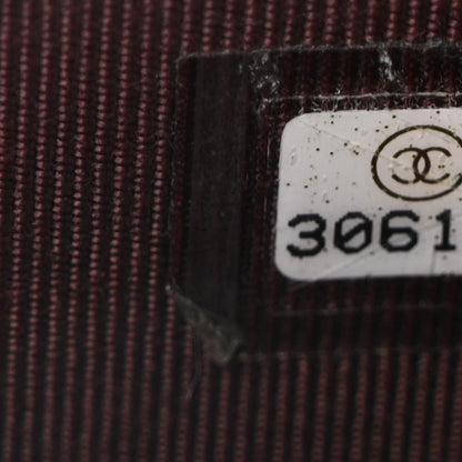 Chanel Lambskin Quilted Small Vertical Coco Beauty Vanity Case With Chain Black 7 of 10