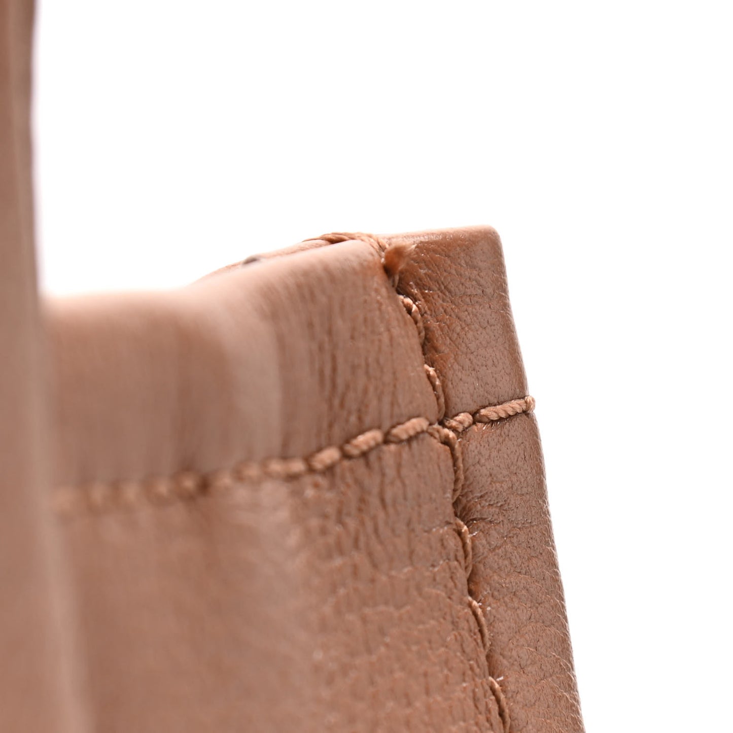 Grained Calfskin Medium The Tote Bag Argan Oil
