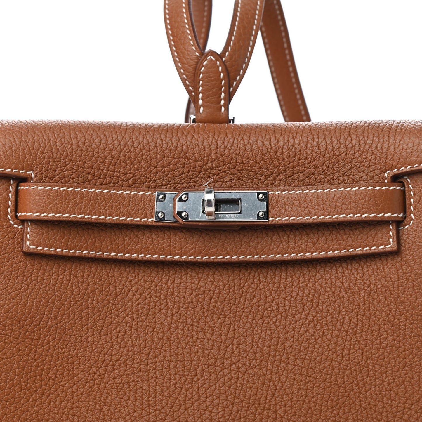 Taurillon Clemence Kelly Ado Backpack Gold