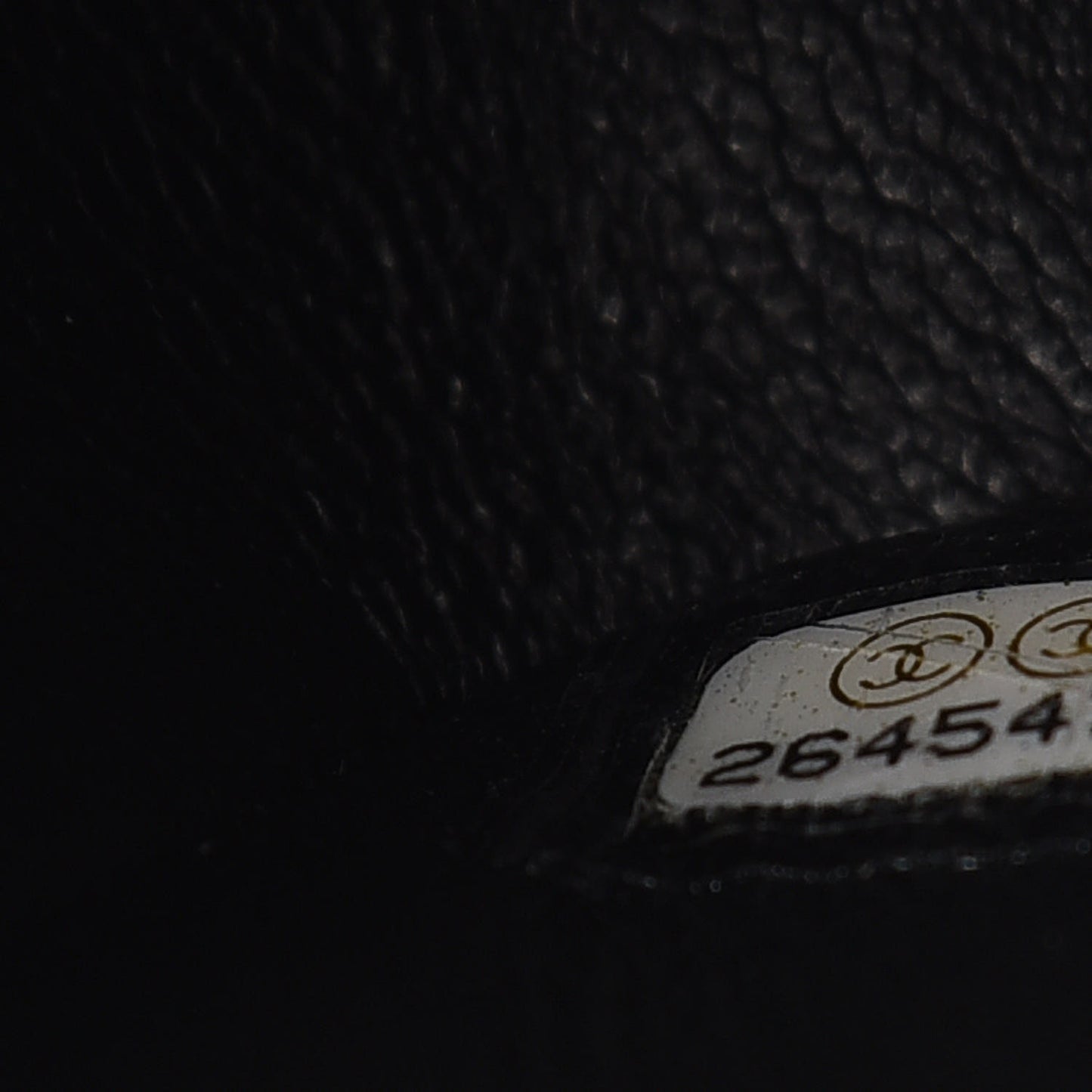 Caviar Quilted Mini Square Flap Black