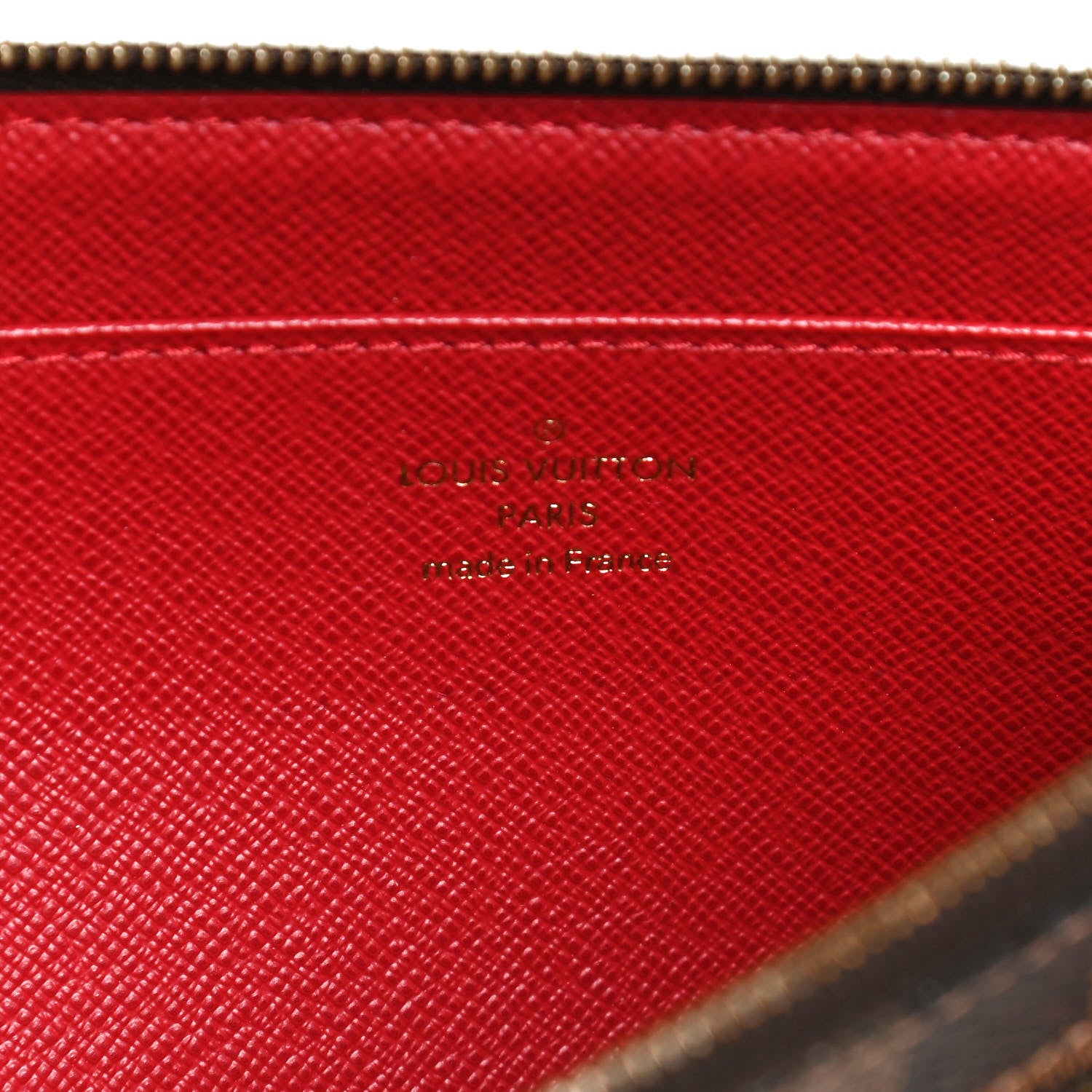 Louis Vuitton Damier Ebene Complice Trunks and Bags Wallet Red 6 of 8