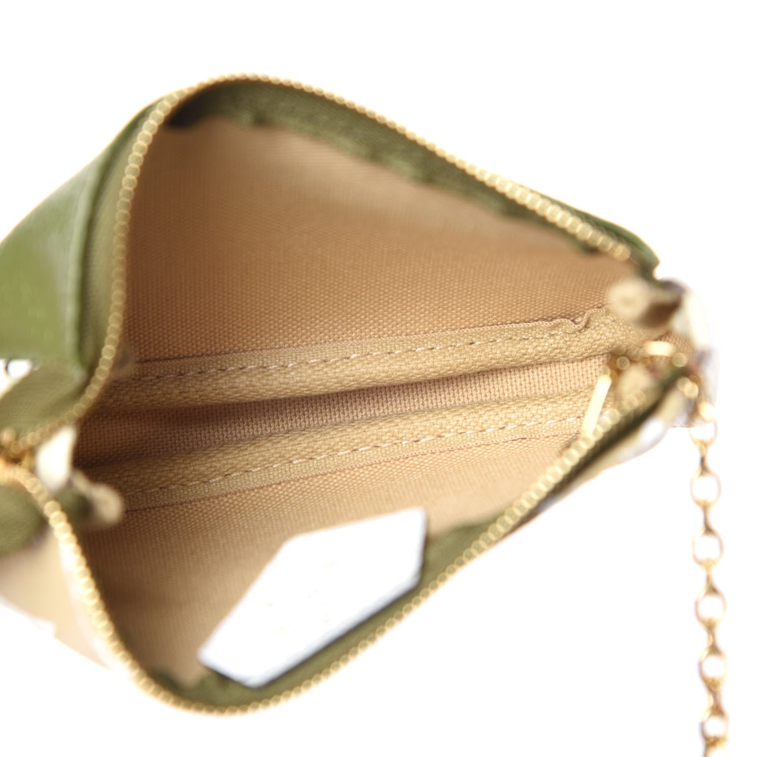 Louis Vuitton Monogram Giant Micro Pochette Accessories Kaki White 5 of 7
