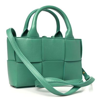 Bottega Veneta Nappa Maxi Intrecciato Mini Arco Tote Celadon 4 of 9