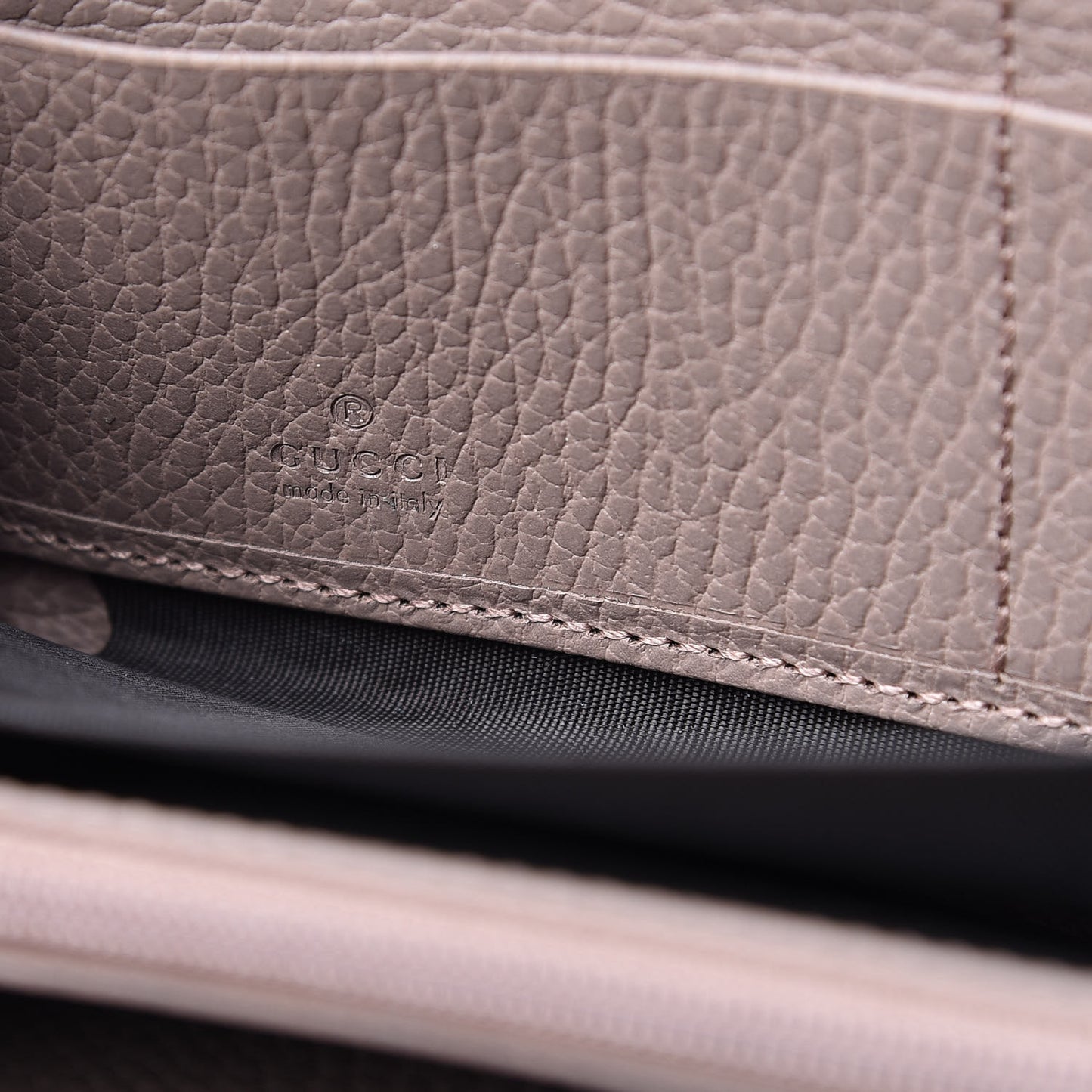 Dollar Calfskin GG Marmont Zip Around Wallet Porcelain Rose