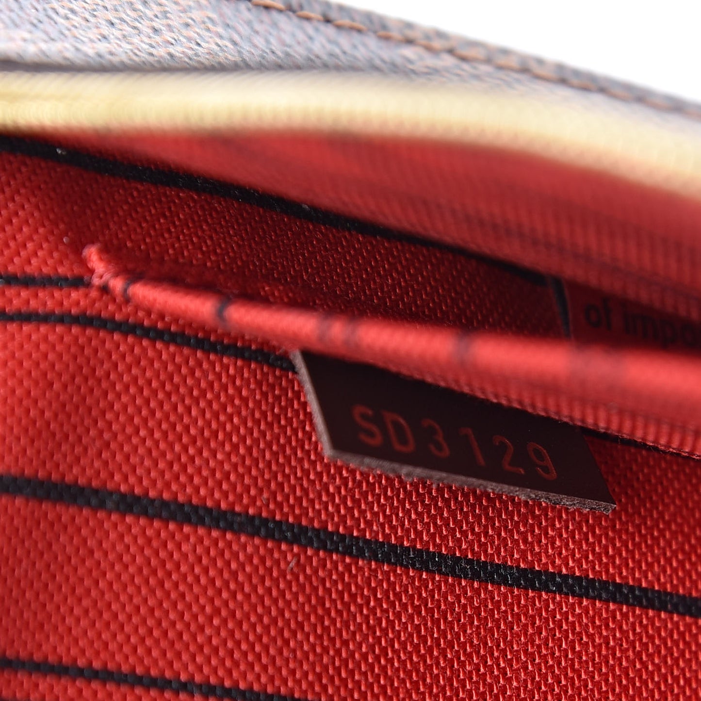 Damier Ebene Neverfull MM GM Pochette