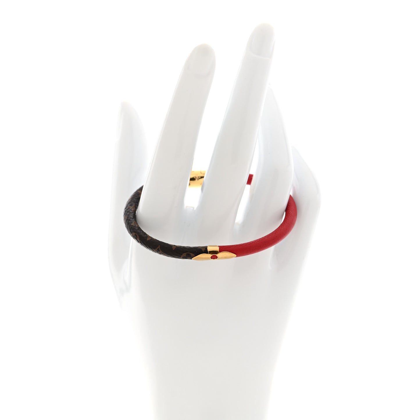 Monogram Daily Confidential Bracelet 17 Red